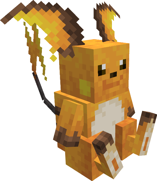 Raichu in Minecraft